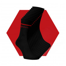 Chaussettes Basic Black and Red Wantee 10-pack Chaussettes Basic Black and Red Wantee 10-pack