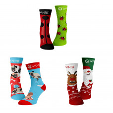 Chaussettes pour enfants Wantee 3-paires Chaussettes pour enfants Wantee 3-paires