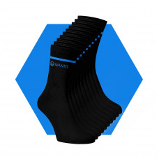 Chaussettes Basic Black and Blue Wantee 10-pack Chaussettes Basic Black and Blue Wantee 10-pack
