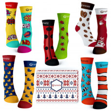 Chaussettes Best Of Wantee 5-pack coffret cadeau Chaussettes Best Of Wantee 5-pack coffret cadeau