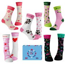Chaussettes Club des Dames Wantee 5-pack boîte ca... Chaussettes Club des Dames Wantee 5-pack boîte ca...