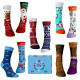 Chaussettes Coffret Cadeau de Noël pour Femme Wan... Chaussettes Coffret Cadeau de Noël pour Femme Wan...