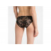 Culotte Bikini Femme Calvin Klein Lily Lace - Dentelle Noire Culotte Bikini Femme Calvin Klein Lily Lace - Dentelle Noire