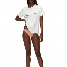 String femme Calvin Klein Radiant Cotton - Saumon String femme Calvin Klein Radiant Cotton - Saumon
