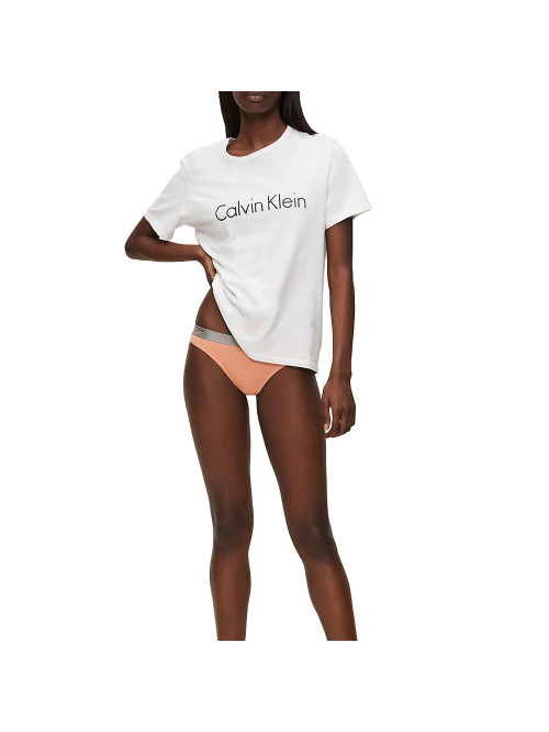 String femme Calvin Klein Radiant Cotton - Saumon