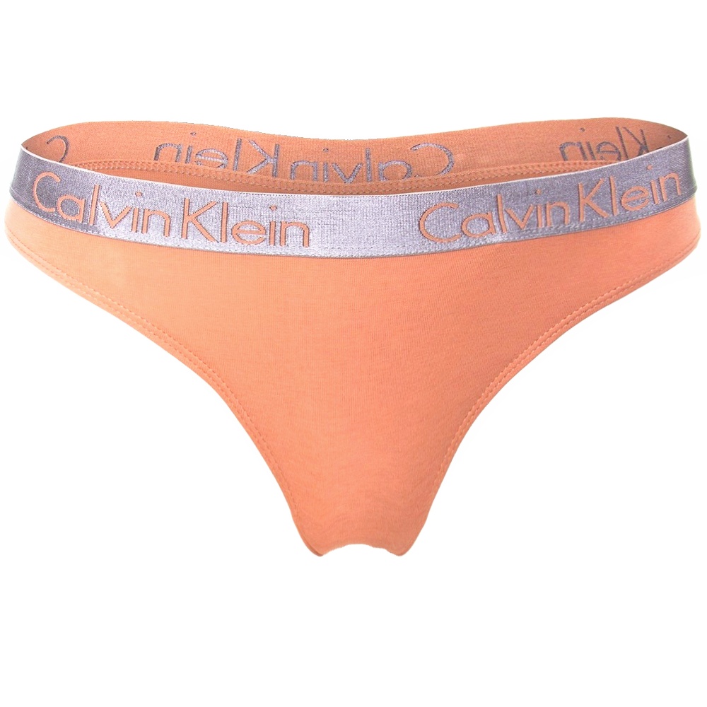 Culotte Femme Calvin Klein Radiant Cotton Bikini Saumon