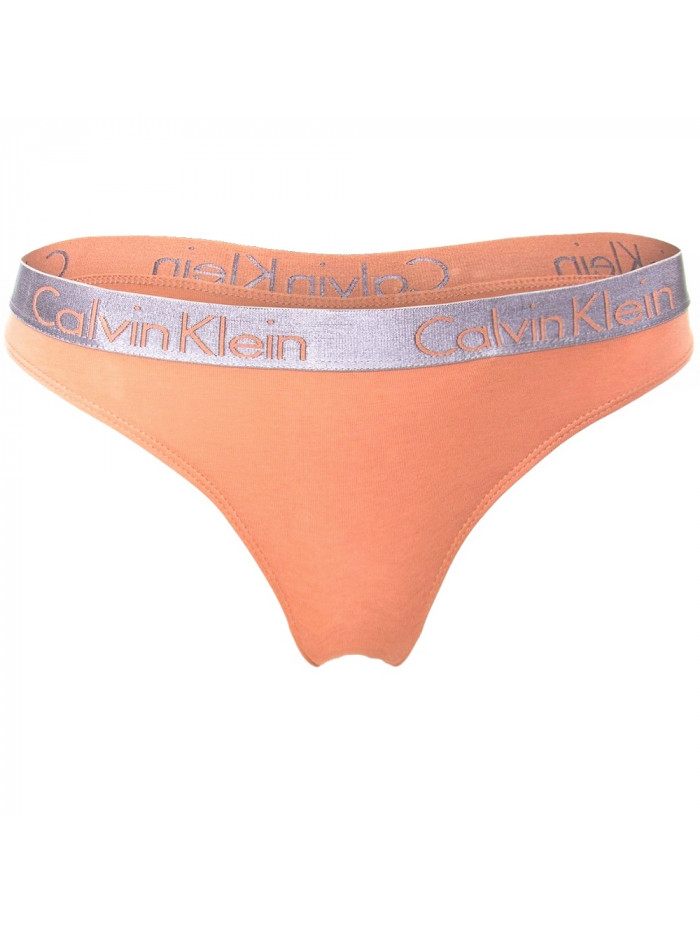 Culotte Femme Calvin Klein Radiant Cotton Bikini Saumon