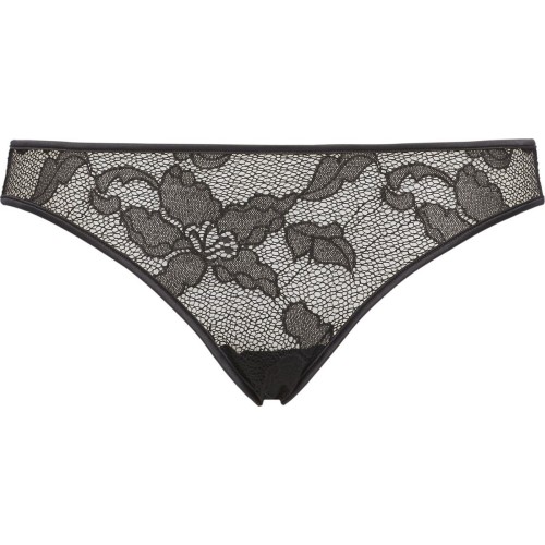 Culotte Bikini Femme Calvin Klein Lily Lace - Dentelle Noire