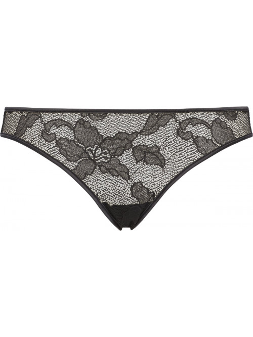 Culotte Bikini Femme Calvin Klein Lily Lace - Dentelle Noire