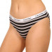 Culottes Bikini Femme Calvin Klein Carousel Rose Foncé, Grises, à Rayures Lot de 3 Culottes Bikini Femme Calvin Klein Carousel Rose Foncé, Grises, à Rayures Lot de 3