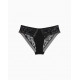Culotte Femme Calvin Klein Wildflower-Bikini Noir Culotte Femme Calvin Klein Wildflower-Bikini Noir