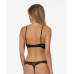 String Femme Calvin Klein Black Linear Lace-Thong Noir String Femme Calvin Klein Black Linear Lace-Thong Noir