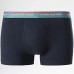 Boxers pour Hommes Tommy Hilfiger Premium Essentials WB Trunk Bleu Foncé avec Ceinture Noire, Menthe et Rouge 3-Pack Boxers pour Hommes Tommy Hilfiger Premium Essentials WB Trunk Bleu Foncé avec Ceinture Noire, Menthe et Rouge 3-Pack