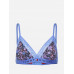 Soutien-gorge Femme Tommy Hilfiger Original Dentelle-Triangle Imprimé Non Rembourré Bleu Soutien-gorge Femme Tommy Hilfiger Original Dentelle-Triangle Imprimé Non Rembourré Bleu