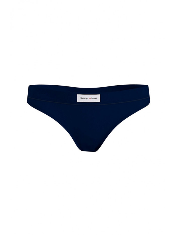 String Femme Tommy Hilfiger Essentials-Thong Bleu Marine