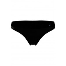 String pour femme Tommy Hilfiger Tonal Logo Noir String pour femme Tommy Hilfiger Tonal Logo Noir
