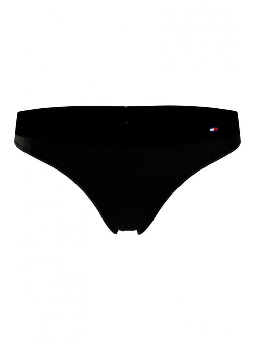 String pour femme Tommy Hilfiger Tonal Logo Noir