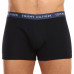 Boxers pour hommes Tommy Hilfiger Recycled Essentials Trunk 3-pack bleu marine avec bandes colorées Boxers pour hommes Tommy Hilfiger Recycled Essentials Trunk 3-pack bleu marine avec bandes colorées