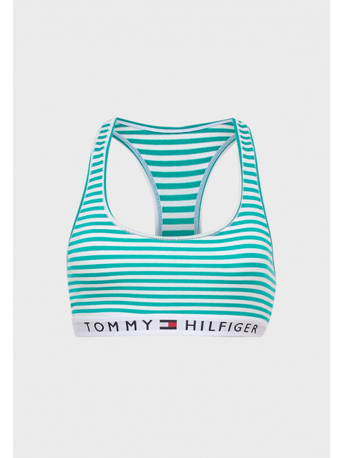 Soutien-gorge Femme Tommy Hilfiger Logo Band Racerback Rayé