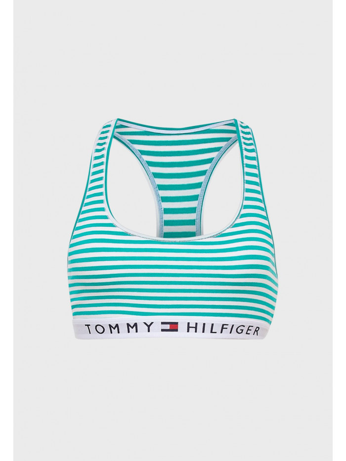 Soutien-gorge Femme Tommy Hilfiger Logo Band Racerback Rayé