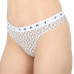 Tangas Femme Tommy Hilfiger Print Thong 3-Pack Multicolore - Rose, Blanc, Noir Tangas Femme Tommy Hilfiger Print Thong 3-Pack Multicolore - Rose, Blanc, Noir