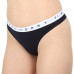 Tangas Femme Tommy Hilfiger Print Thong 3-Pack Multicolore - Rose, Blanc, Noir Tangas Femme Tommy Hilfiger Print Thong 3-Pack Multicolore - Rose, Blanc, Noir
