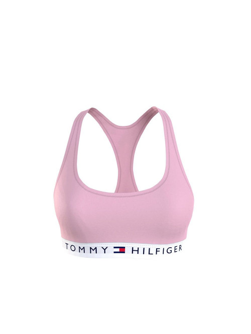 Soutien-gorge Bralette Tommy Hilfiger pour femme Rose