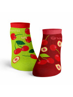 Chaussettes Basses Cerises Juteuses Wantee Chaussettes Basses Cerises Juteuses Wantee