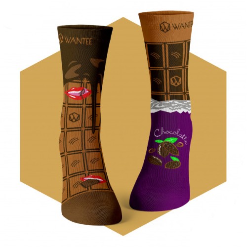 Chaussettes Chocolat Wantee Chaussettes Chocolat Wantee