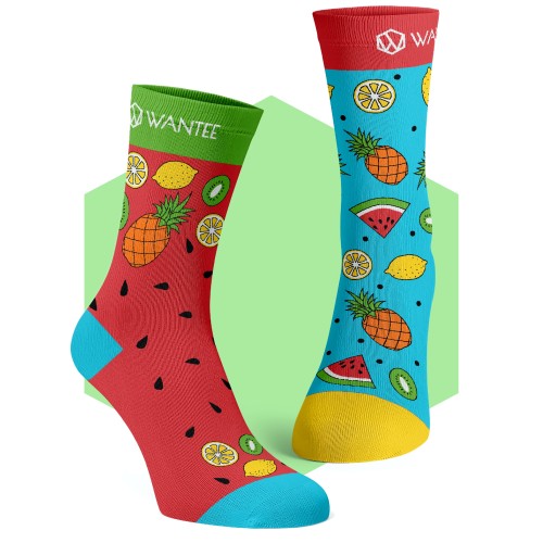 Chaussettes Fruits Exotiques Wantee