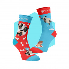 Chaussettes Chiens Joyeux Wantee Chaussettes Chiens Joyeux Wantee
