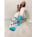 Chaussettes Medical Blue Wantee Chaussettes Medical Blue Wantee