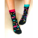 Chaussettes Flamants Roses Wantee Chaussettes Flamants Roses Wantee