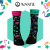 Chaussettes Animaux Sauvages Wantee 5-pack boîte cadeau Chaussettes Animaux Sauvages Wantee 5-pack boîte cadeau
