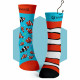 Chaussettes Poisson-Clown Wantee Chaussettes Poisson-Clown Wantee