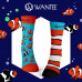 Chaussettes Poisson-Clown Wantee Chaussettes Poisson-Clown Wantee