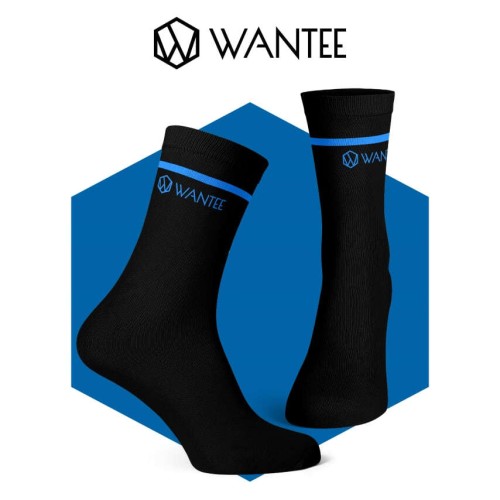 Chaussettes Basic Black and Blue Wantee