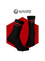 Chaussettes Basic Black and Red Wantee Chaussettes Basic Black and Red Wantee