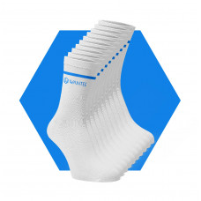 Chaussettes Basic White and Blue Wantee 10-pack Chaussettes Basic White and Blue Wantee 10-pack