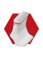 Chaussettes Basic White and Red Wantee 10-pack Chaussettes Basic White and Red Wantee 10-pack