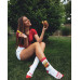 Chaussettes Hamburger et Frites Wantee Chaussettes Hamburger et Frites Wantee