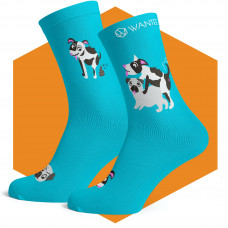 Chaussettes Chiens Espiègles Wantee Chaussettes Chiens Espiègles Wantee