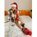 Chaussettes Père Noël Joyeux et Renne Heureux Wantee Chaussettes Père Noël Joyeux et Renne Heureux Wantee