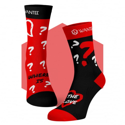 Chaussettes Where is The Love Wantee Chaussettes Where is The Love Wantee