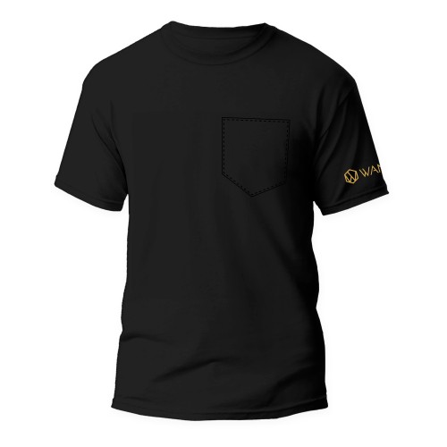 T-shirt Homme Pure Black Wantee noir
